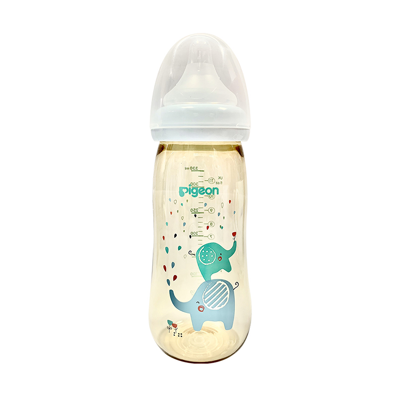 BINH SUA PPSU PLUS 330ML - VOI XANH