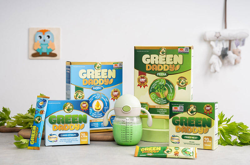 Green Daddy là người bạn đồng hành cùng gia đình Việt.