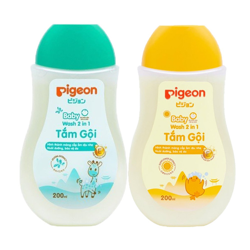 Tắm - Gội 200ml (2 in 1) PP (mới) 2021