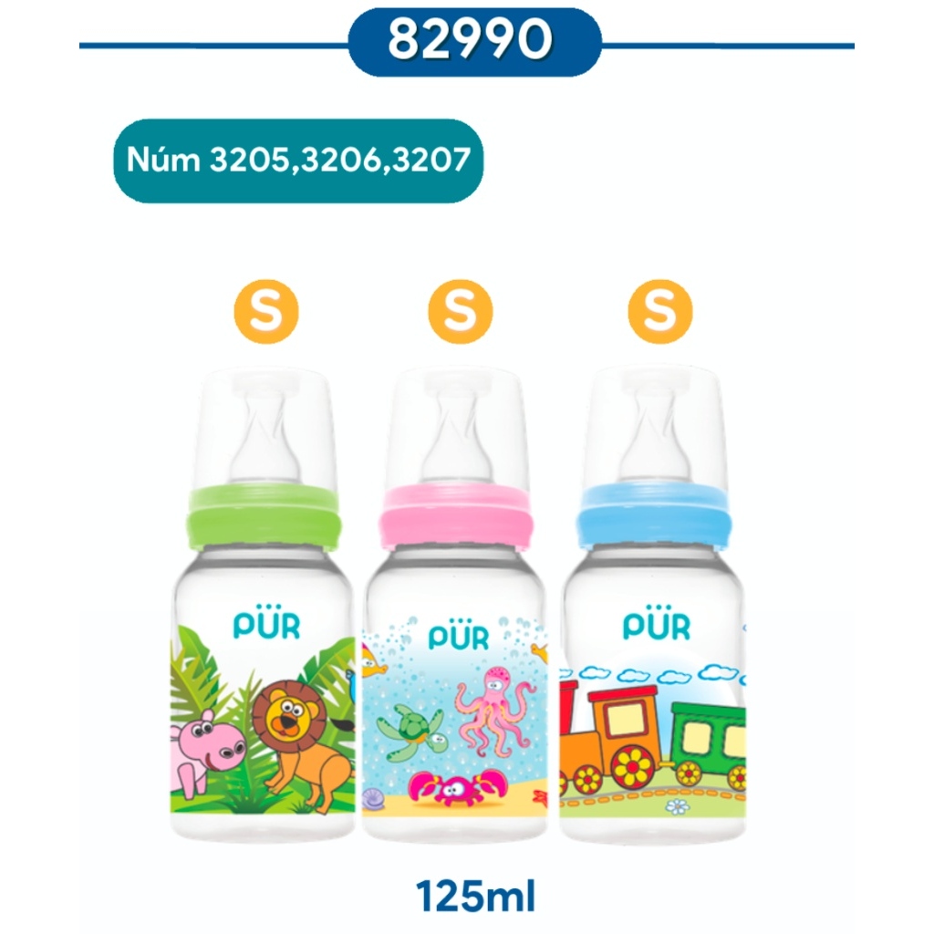 Bình Sữa PP S (3 Màu)