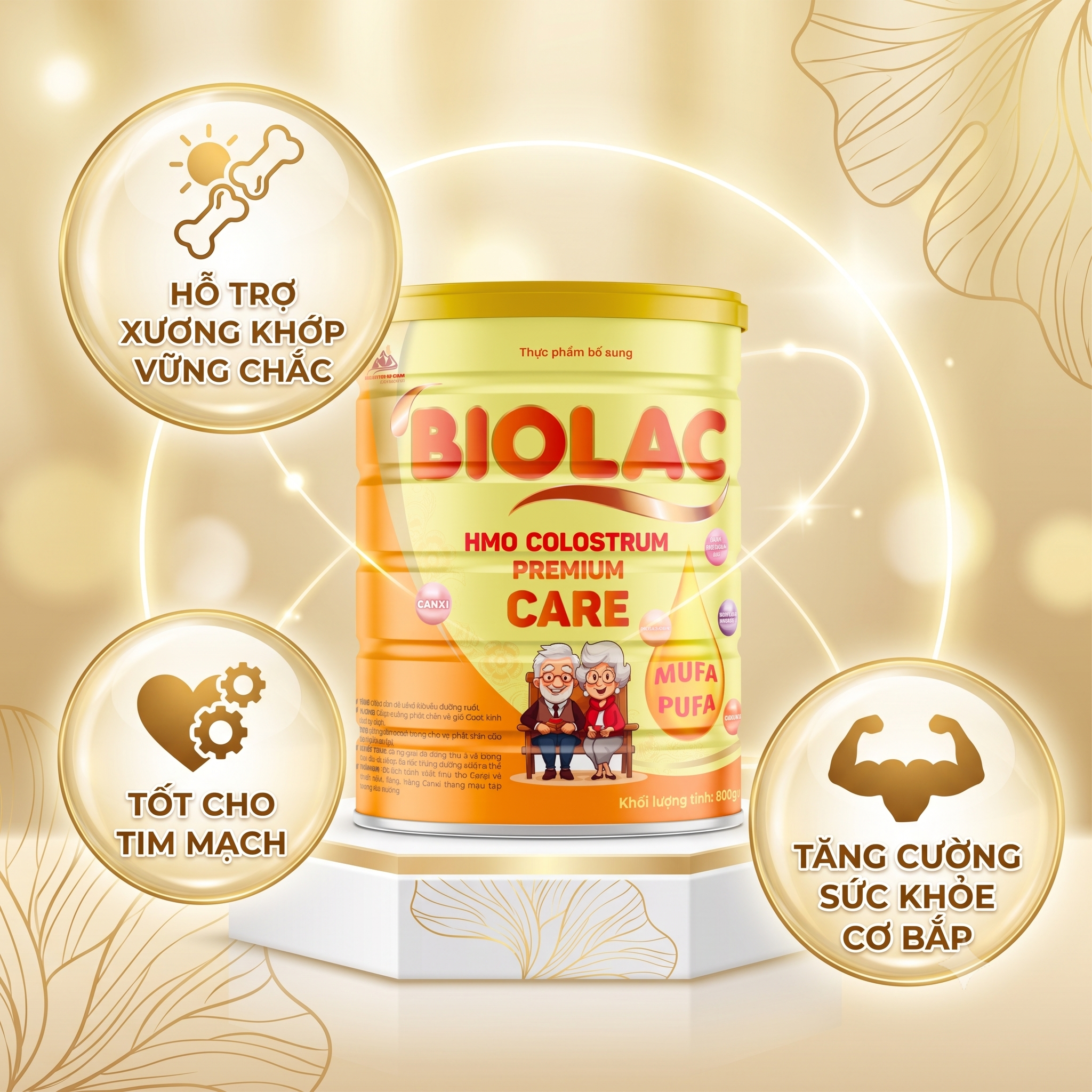 Sữa Biolac HMO Colostrum Premium Care 800g