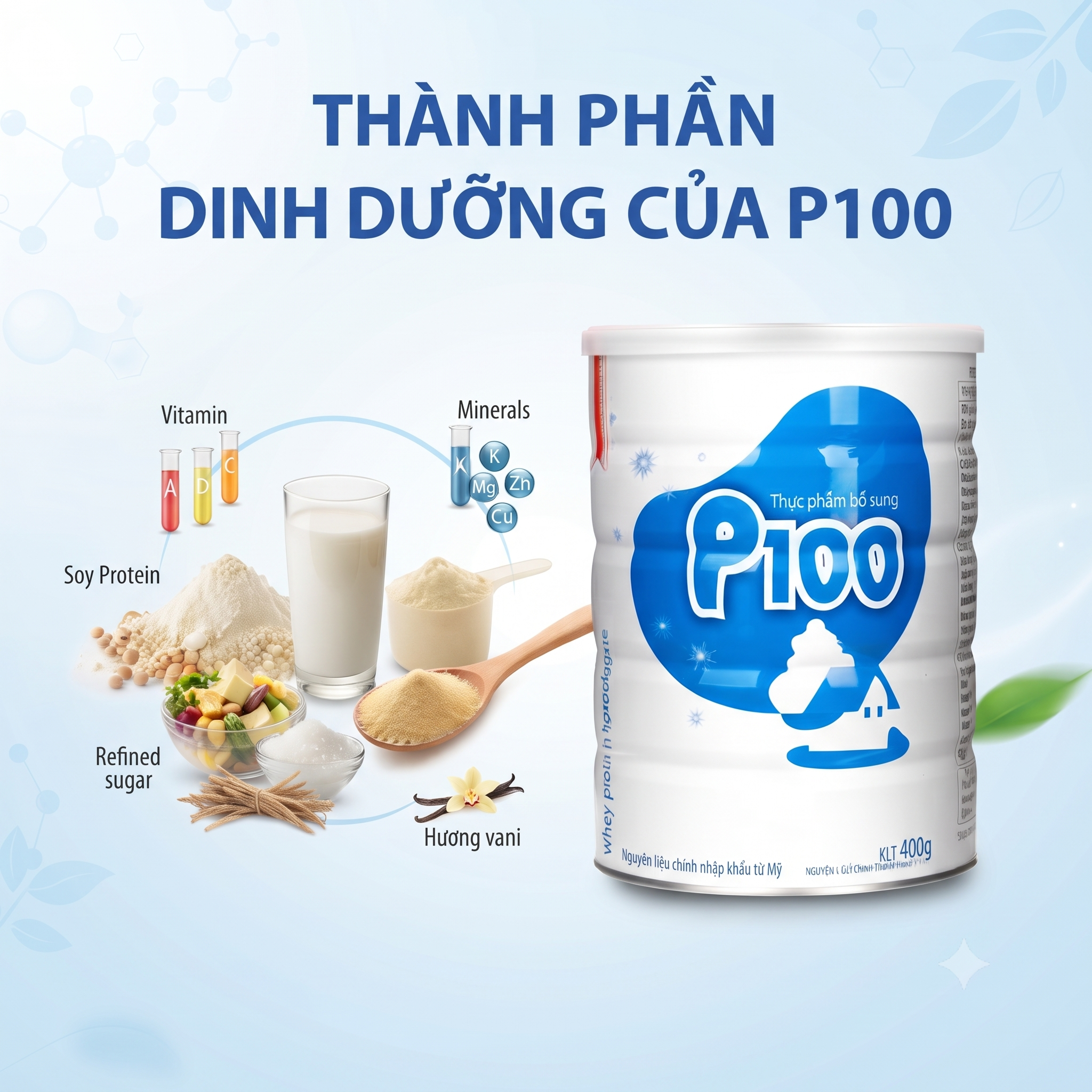 Sữa Dinh Dưỡng P100 400g