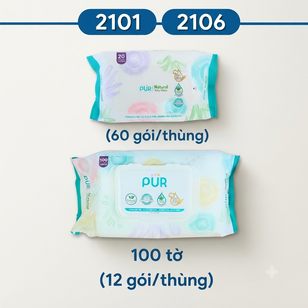 Khăn Giấy Ướt Pur