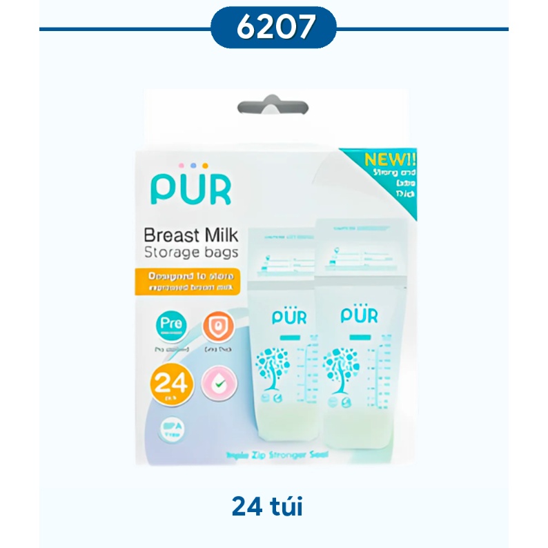 Combo 24 Hộp Túi Trữ Sữa