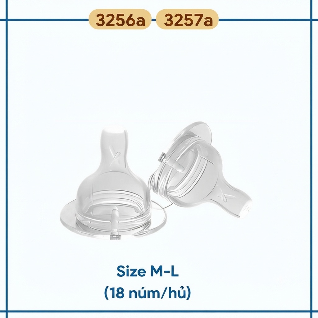 Hủ 18 Cái Núm Ti Bình Cổ Rộng